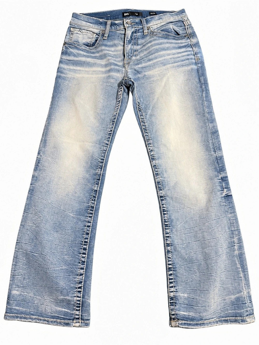 BKE Boot Cut Jeans Blue Waist 32x30